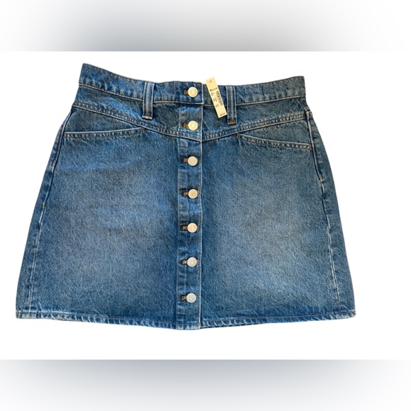 Madewell A-Line Denim Skirt Size 29 - Picture 4 of 14